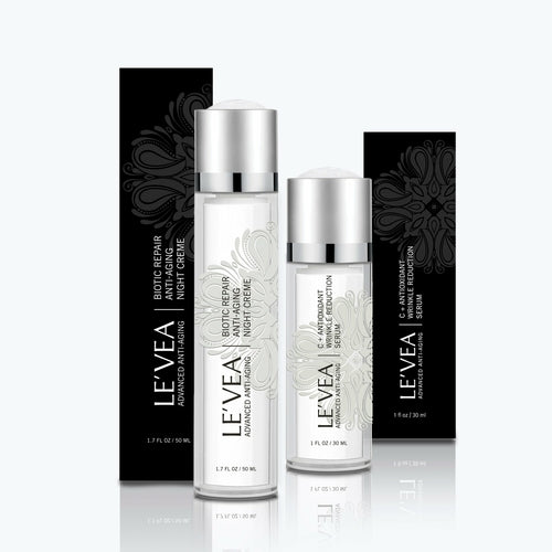 Crema Reparadora de Noche + Sérum Vitamina C