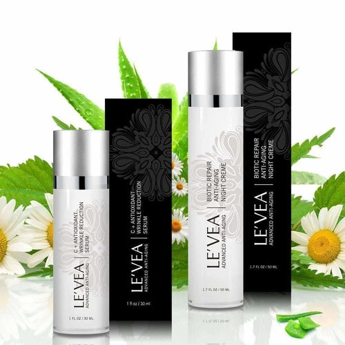 Crema Reparadora de Noche + Sérum Vitamina C