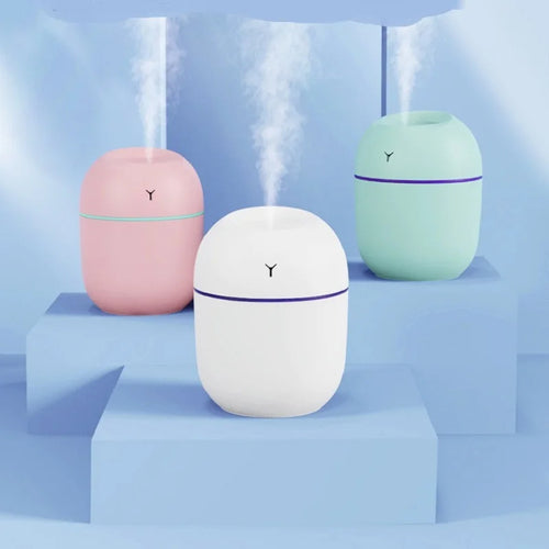 Humidificador Ultrasónico USB con Difusor de Aromas LED