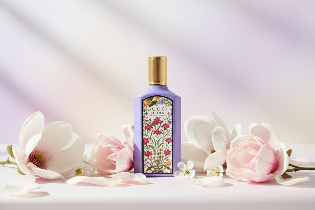 Gucci Flora Gorgeous Magnolia - lifestyle flores