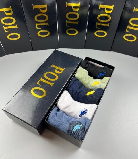 Calcetines Polo Ralph Lauren – Pack 5 pares con Caja Regalo