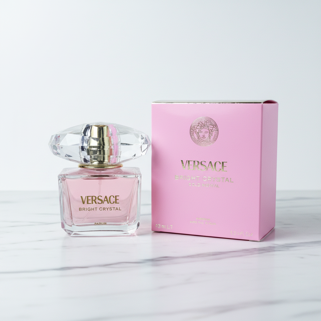 Versace Bright Crystal - Frasco con caja rosa