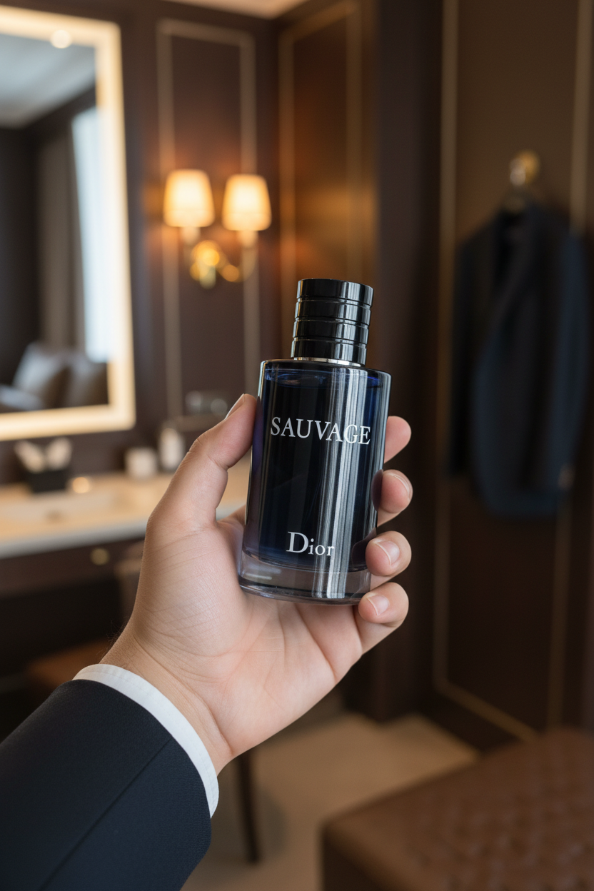 Dior Sauvage - Lifestyle interior de lujo