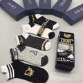Calcetines Dior – Pack 5 pares con Caja