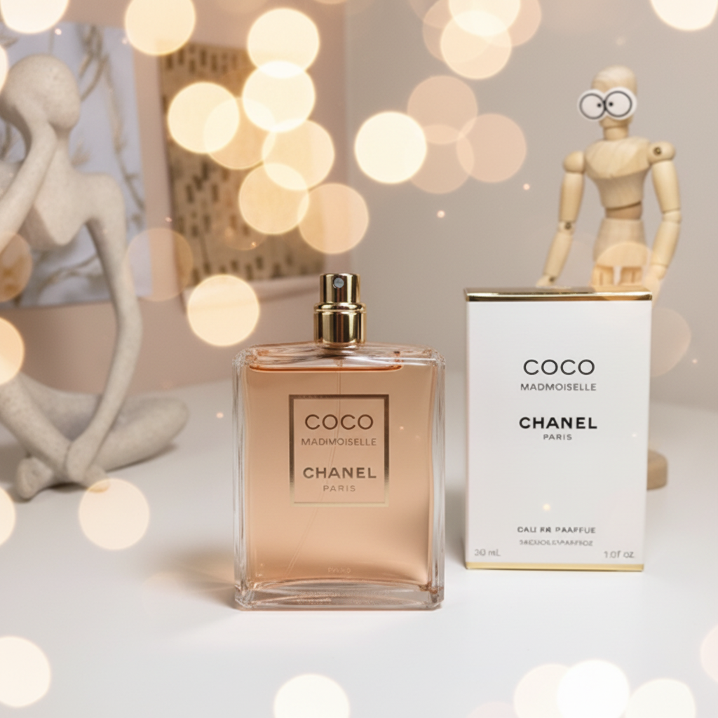 Chanel Coco Mademoiselle - Primer plano bokeh