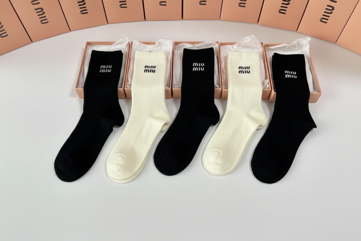 Calcetines Miu Miu con cajas regalo