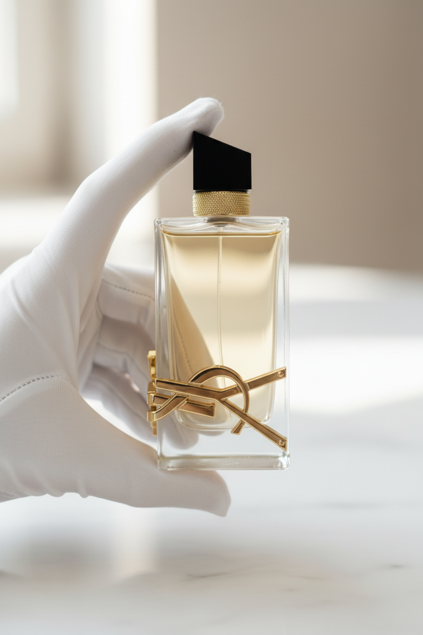 YSL Libre - Lifestyle guante blanco