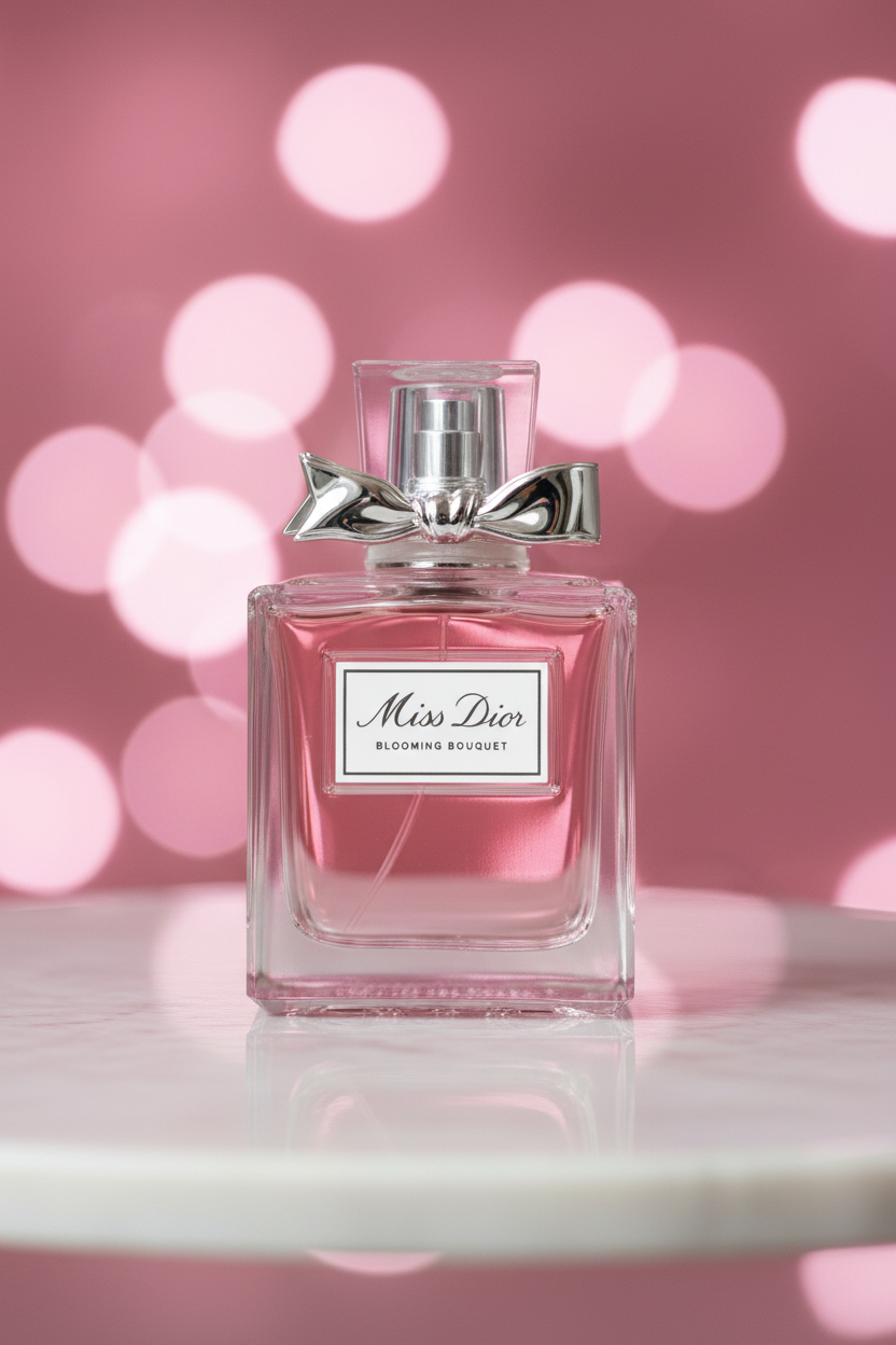 Miss Dior Blooming Bouquet - Editorial bokeh rosa