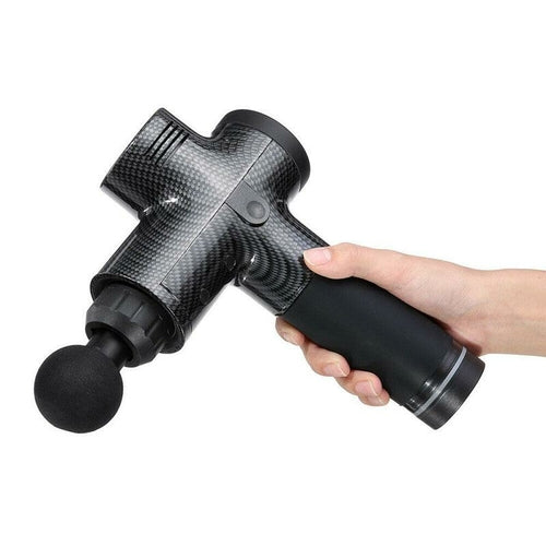 Masajeador Muscular de Mano 30 Velocidades 6 Cabezales